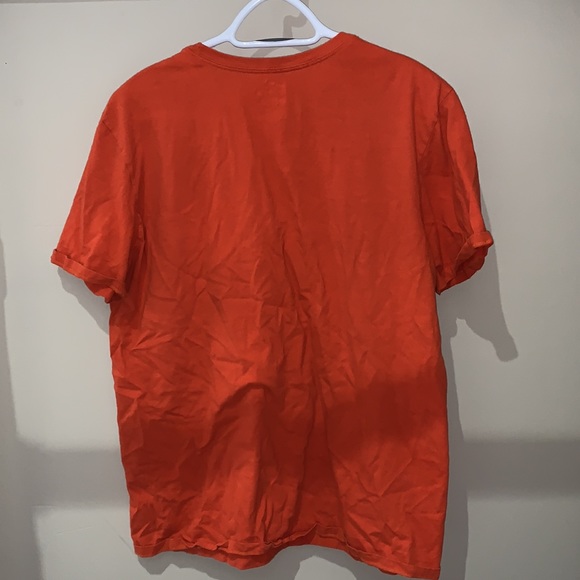 Nike Orange T-shirt, Used, Athletic Cut - Picture 2 of 4